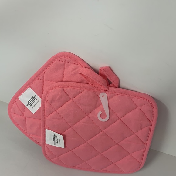 New! Valentine's "Be Mine" Bicycle Hearts Kitchen 2 Pot Holders Set Baking - Picture 13 of 16